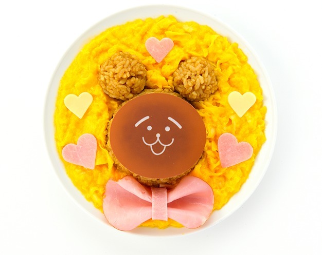 「幸の可愛いクマさんオムライス」（c）Liber Entertainment Inc. All Rights Reserved