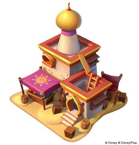 「アグラバーの通り」(C) Disney. (C) Disney/Pixar.(C) 2017Gameloft. All Rights Reserved. Gameloft and the logo Gameloft are trademarks of Gameloft in the US and/or other countries.(C) GungHo Online Entertainment, Inc. All Rights Reserved.