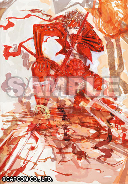 カプコンバーで『戦国BASARA』シリーズのイラスト展示第2弾スタート  