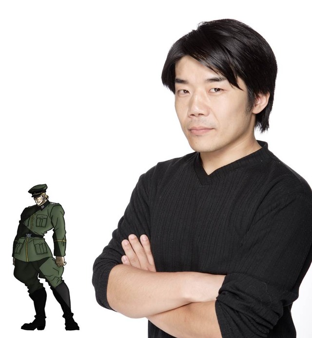 「伊丸岡篤（ルドル・フォン・シュトロハイム役）」(C)荒木飛呂彦/集英社・ジョジョの奇妙な冒険製作委員会(C)荒木飛呂彦＆LUCKY LAND COMMUNICATIONS/集英社・ジョジョの奇妙な冒険SC製作委員会