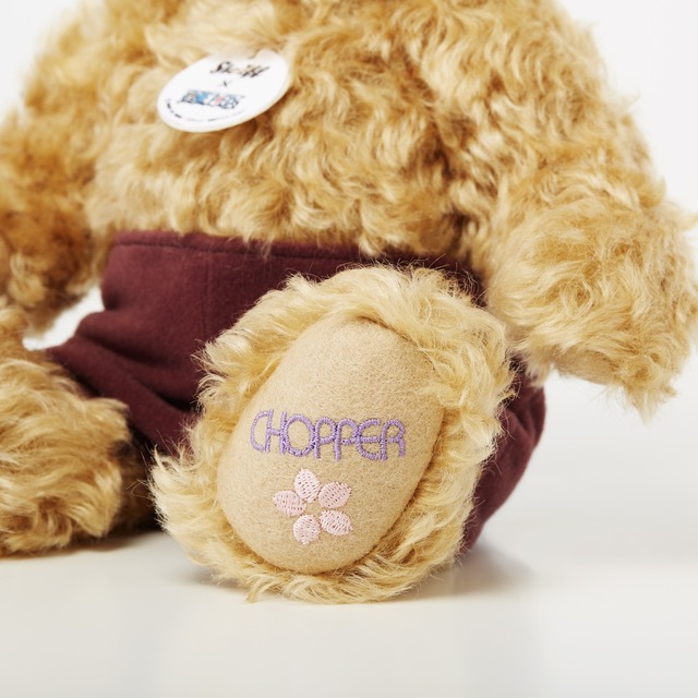 「シュタイフ×TONYTONY．CHOPPER」左足の裏(C) 尾田栄一郎/集英社・フジテレビ・東映アニメーション