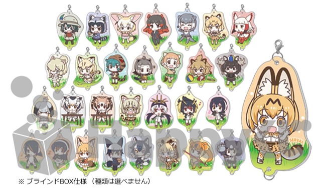 H賞 プリントラバーチャーム&フレンズカード【全30種】(C)けものフレンズプロジェクトA