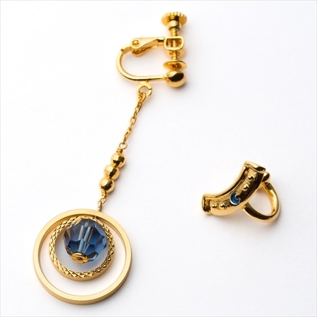 「ルヰ ピアス（イヤリング）＆イヤーカフセット」(C)Ｔ-ＡＲＴ／syn Sophia／エイベックス・ピクチャーズ／タツノコプロ／キングオブプリズムPH製作委員会