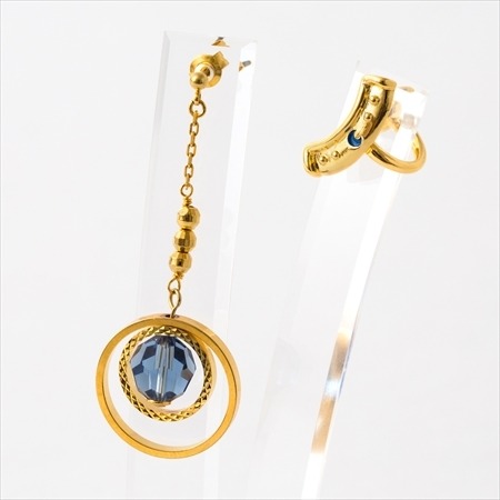 「ルヰ ピアス（イヤリング）＆イヤーカフセット」(C)Ｔ-ＡＲＴ／syn Sophia／エイベックス・ピクチャーズ／タツノコプロ／キングオブプリズムPH製作委員会