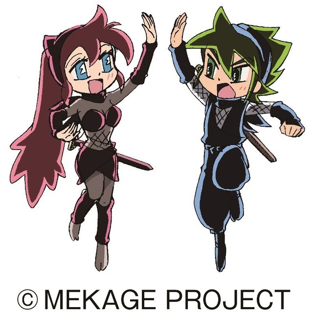 「ロボットくノ一女かげちゃん」(C)MEKAGE PROJECT