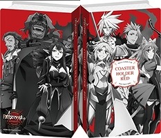 セガコラボカフェ Fate/Apocrypha　コースターホルター 赤の陣営 ver.（1000円・税込）（C）東出祐一郎・TYPE-MOON / FAPC （C）SEGA