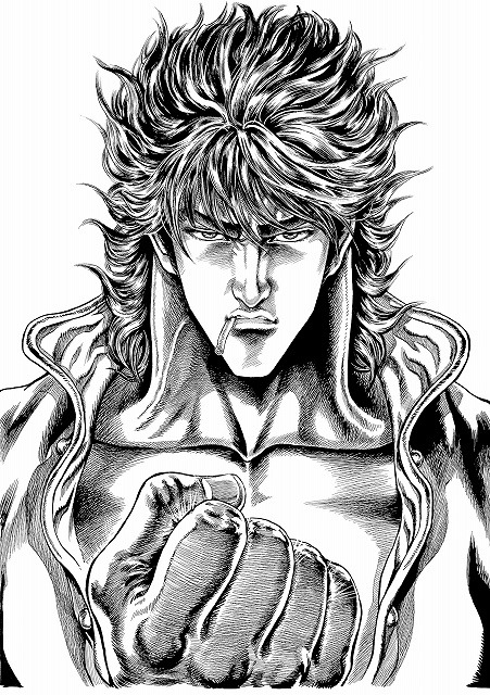 (C)原哲夫・武論尊/NSP 2001, (C)八津弘幸・辻秀輝 2017