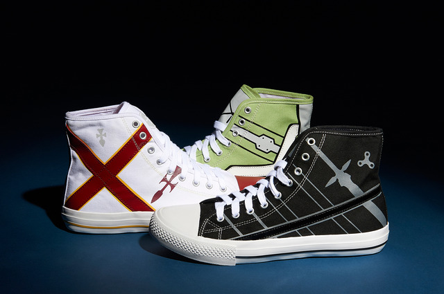 「Sword Art Online×Tokyo Otaku Mode」コラボスニーカー（C）2016 川原 礫／KADOKAWA　アスキー・メディアワークス刊／SAO MOVIE Project