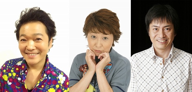 山口勝平（ウソップ役）、田中真弓（ルフィ役）、平田広明（サンジ役）
