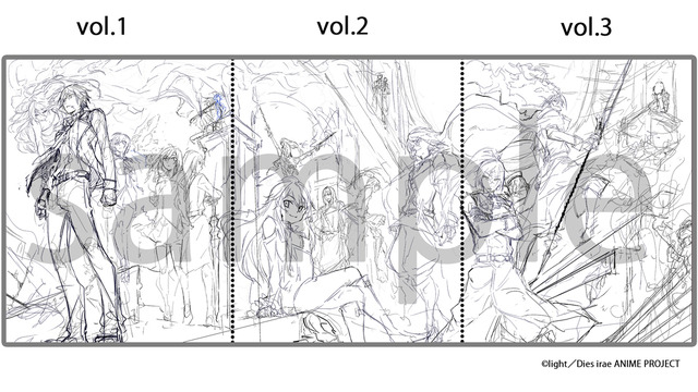 BDBOXデザインラフ(C)light/Dies irae ANIME PROJECT