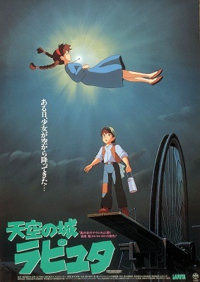 天空の城ラピュタ（1986）(C) 1986 二馬力・G　　公開時の興収は必ずしも大きくなかった