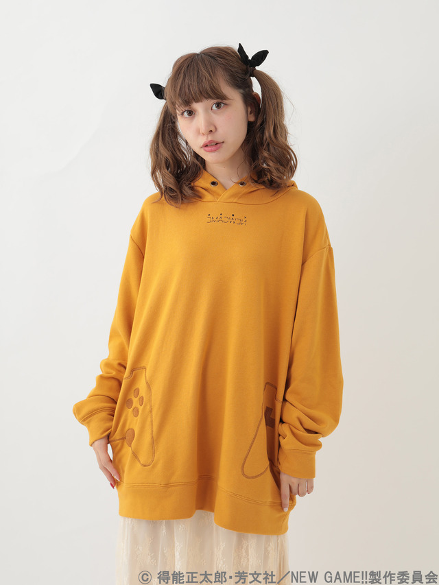 ゲームパーカー(C)得能正太郎・芳文社／NEW GAME!!製作委員会