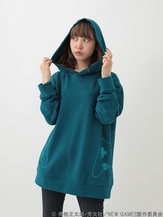 ゲームパーカー(C)得能正太郎・芳文社／NEW GAME!!製作委員会