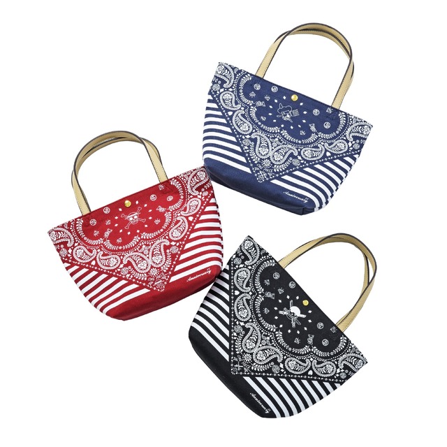 「サマンサタバサ アニバーサリー」バンダナ柄トート(C)尾田栄一郎／集英社・フジテレビ・東映アニメーション