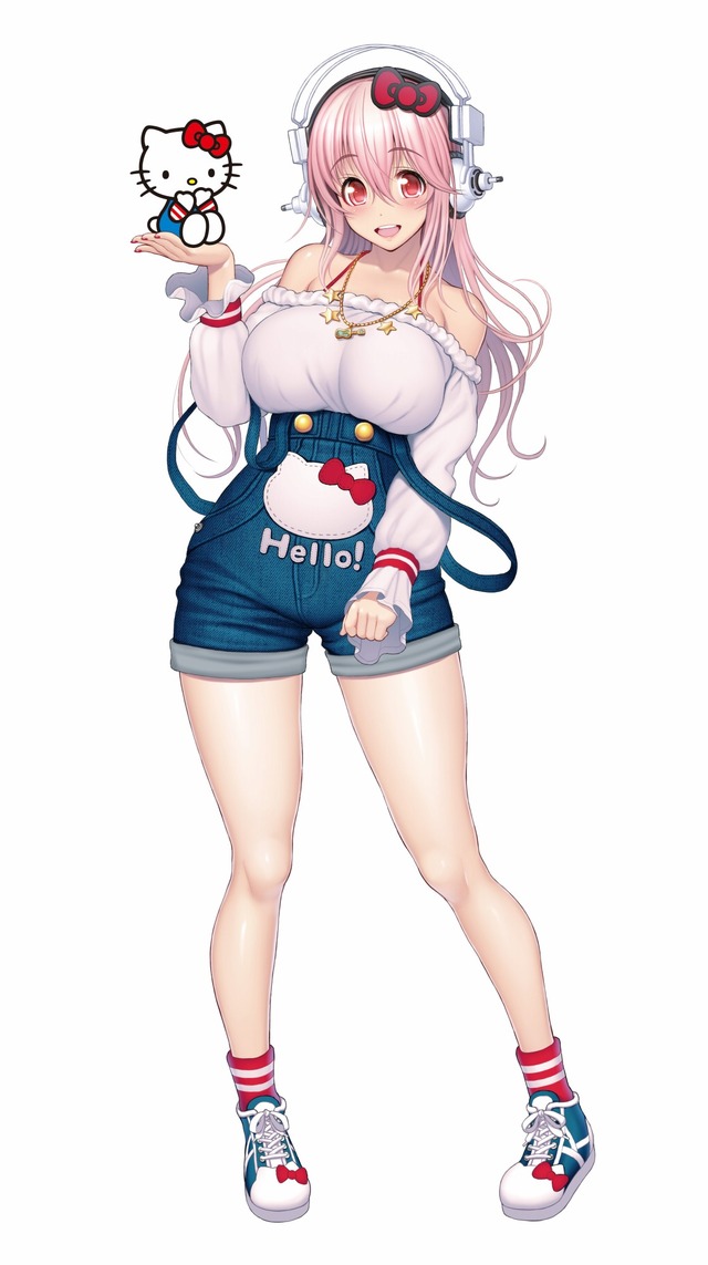 ハローキティ×すーぱーそに子(C)2017 SANRIO CO., LTD.(C)2006-2017 Nitroplus