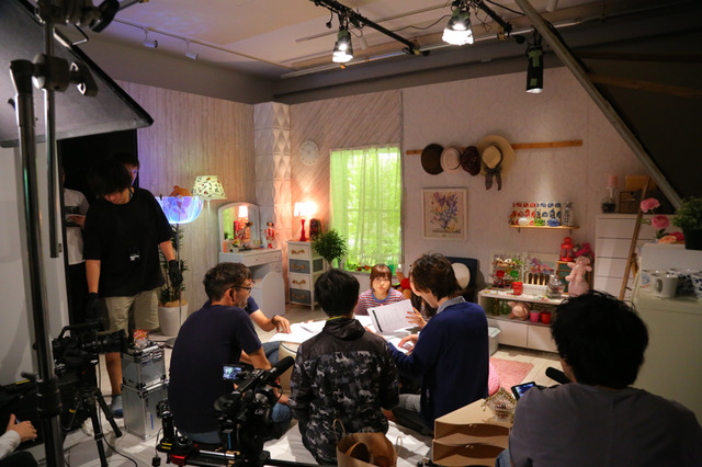 「水瀬いのりと大西沙織のPick Up Girls」収録現場の様子