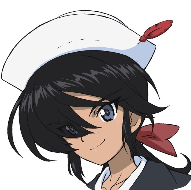 謎のキャタクター(C)GIRLS und PANZER Finale Projekt