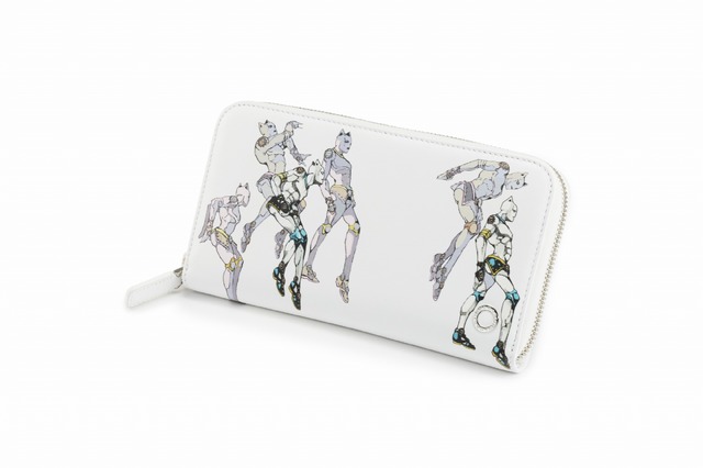 「ジップウォレット ホワイトアゲートカーフ」75,000円（税抜）(C)荒木飛呂彦＆LUCKY LAND COMMUNICATIONS／集英社