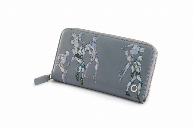 「ジップウォレット グレーカーフ」75,000円（税抜）(C)荒木飛呂彦＆LUCKY LAND COMMUNICATIONS／集英社