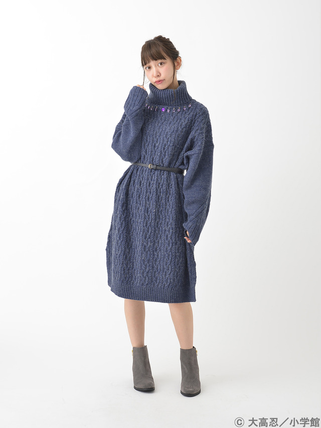 「シンドバッドイメージニットワンピース」7,690円+税(C)大高忍／小学館