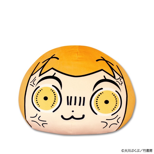 「まるっこBIGぬいぐるみ ポプ子 キレ顔Ver.」(C)大川ぶくぶ／竹書房