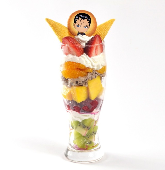 仙水 忍の 聖光気 七色パフェ(920円)(C)Yoshihiro Togashi 1990年－1994年 (C)ぴえろ／集英社