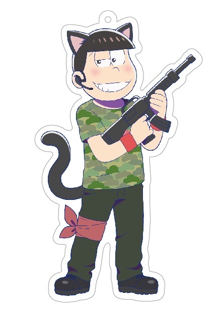 アクリルキーホルダー(C)赤塚不二夫／おそ松さん製作委員会