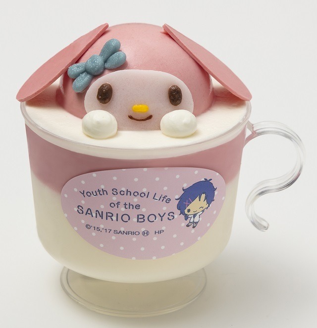 マイメロディケーキ 695円発売元：ケイ・ブックス(C) 1976, 1988, 1990, 1993, 1996,2001,2015,2017 SANRIO CO., LTD.　聖川高校PTA