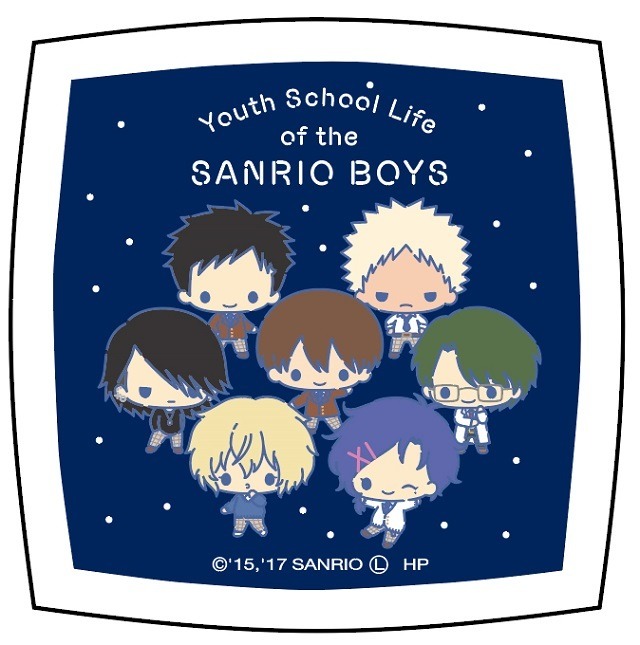 スクエアコンパトミラー 800円発売元：ワタナベ(C) 1976, 1988, 1990, 1993, 1996,2001,2015,2017 SANRIO CO., LTD.　聖川高校PTA