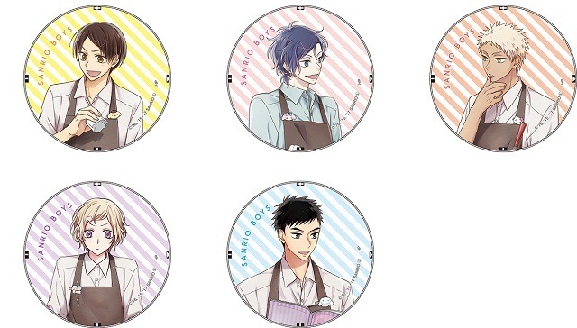 アイシングクッキートレーディング缶バッジ 各400円全10種（ブラインド仕様）発売元：トランス(C) 1976, 1988, 1990, 1993, 1996,2001,2015,2017 SANRIO CO., LTD.　聖川高校PTA