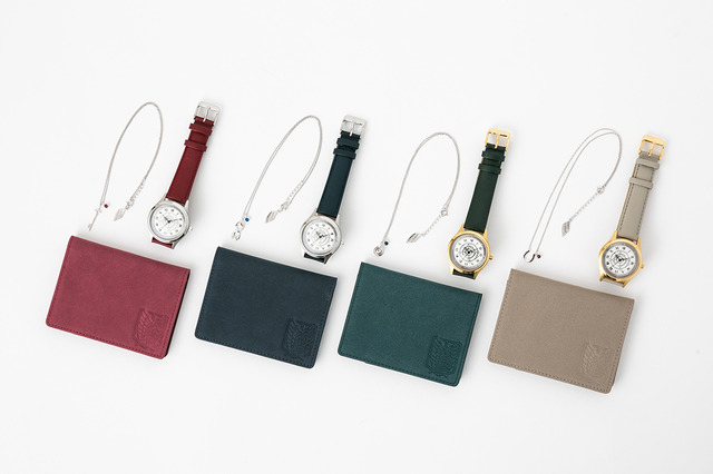 パスケース（各モデル）各5,600円（税抜）(C)諫山創・講談社／「進撃の巨人」製作委員会