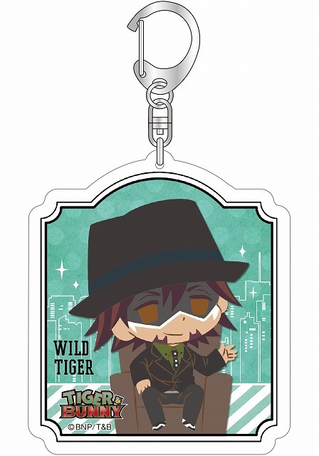 chipicco アクリルキーホルダー鏑木・T・虎徹_インタビューVer.900円(税抜)(C)BNP/T＆B PARTNERS(C)BROCCOLI