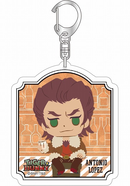 chipicco アクリルキーホルダーアントニオ・ロペス900円(税抜)(C)BNP/T＆B PARTNERS(C)BROCCOLI