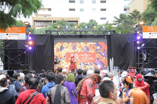 「池袋ハロウィンコスプレフェス2016」の様子
