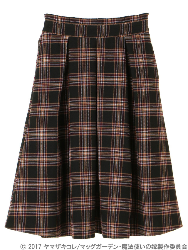 魔法使いの嫁チセイメージチェックスカート 6,590円+税　(C)2017 ヤマザキコレ/マッグガーデン・魔法使いの嫁製作委員会