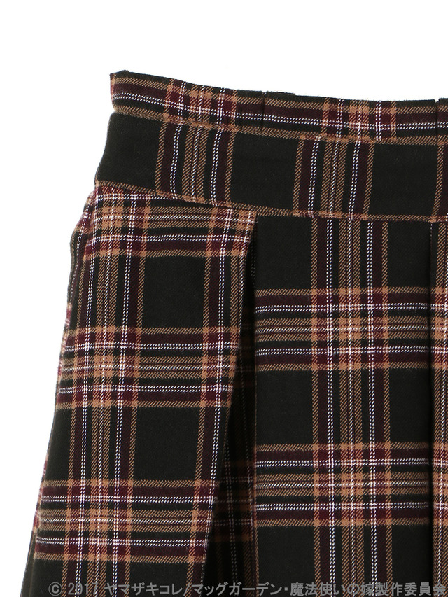 魔法使いの嫁チセイメージチェックスカート 6,590円+税　(C)2017 ヤマザキコレ/マッグガーデン・魔法使いの嫁製作委員会