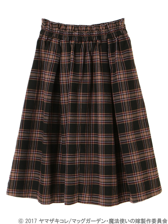 魔法使いの嫁チセイメージチェックスカート 6,590円+税　(C)2017 ヤマザキコレ/マッグガーデン・魔法使いの嫁製作委員会