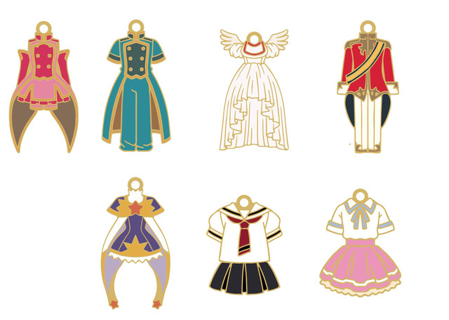 「コスチュームチャーム」741円＋税　(C)CLAMP・ShigatsuTsuitachi CO.,LTD.／講談社(C)CLAMP・ST・講談社／劇場版カードキャプターさくら 封印されたカード製作委員会