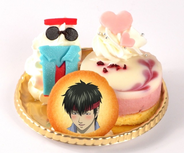 「銀魂 真選組動乱篇 in J-WORLD TOKYO」フード トッシーのケーキ(700円)(C)空知英秋／集英社・テレビ東京・電通・BNP・アニプレックス