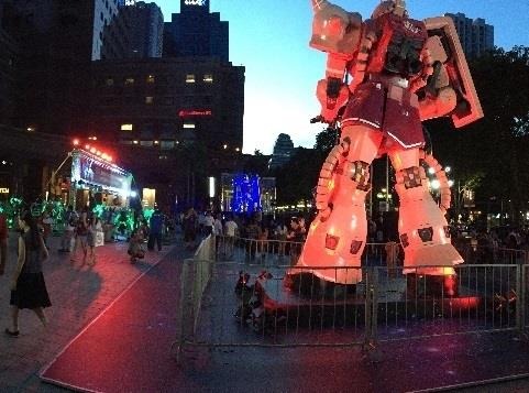 「GUNDAM docks at SINGAPORE」(C)創通・サンライズ (C)創通・サンライズ・MBS