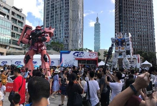 「GUNDAM docks at TAIWAN」(C)創通・サンライズ (C)創通・サンライズ・MBS