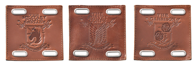 「立体機動ポーチ 4wayバッグ 進撃の巨人モデル」兵団紋章(C)諌山創／講談社