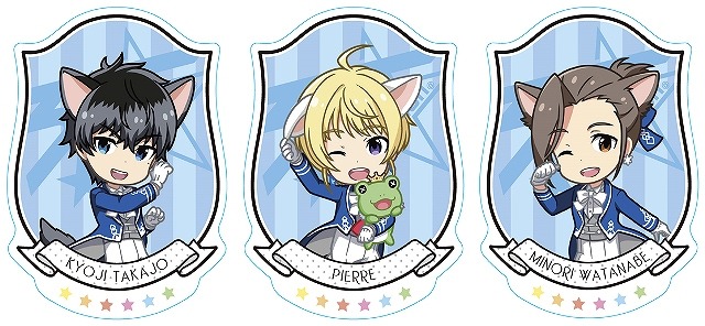 「ならべて Smile たこ焼きビンゴ」景品ダイカットポストカード(全 19 種類)(C) BNEI／PROJECT SideM　(C)2017 NAMCO All rights reserved.