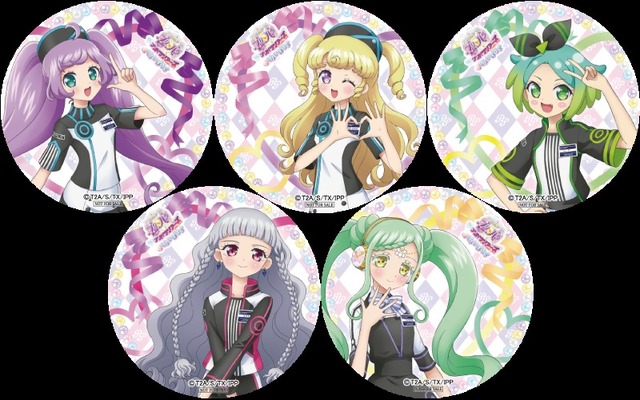 「ドリンクステッカー（全5 種）」(C)Ｔ－ＡＲＴＳ / syn Sophia / テレビ東京 / IPP製作委員会