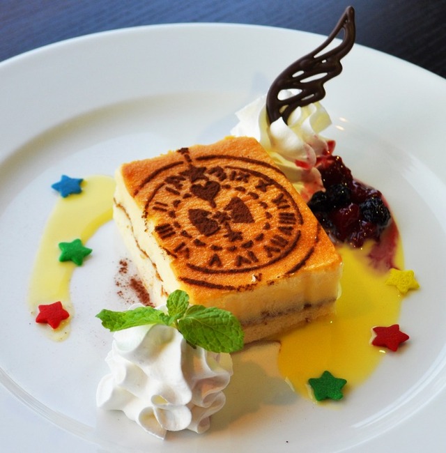 「タイムガーデン時のチーズケーキ1,000 円（税込）」(C)Ｔ－ＡＲＴＳ / syn Sophia / テレビ東京 / IPP製作委員会