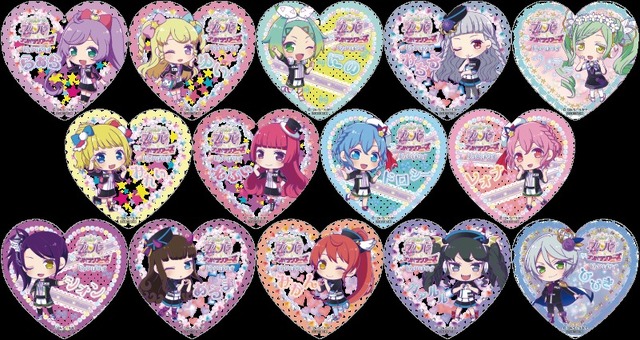 「コラボフードのクリアコースターデザイン（全14 種）」(C)Ｔ－ＡＲＴＳ / syn Sophia / テレビ東京 / IPP製作委員会