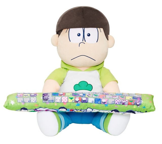 「おそ松さん　PCクッション　チョロ松」6,264円（税込／送料・手数料別途）(C)赤塚不二夫／おそ松さん製作委員会