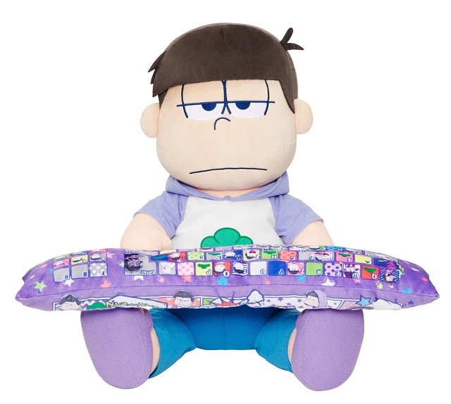 「おそ松さん　PCクッション　一松」6,264円（税込／送料・手数料別途）(C)赤塚不二夫／おそ松さん製作委員会