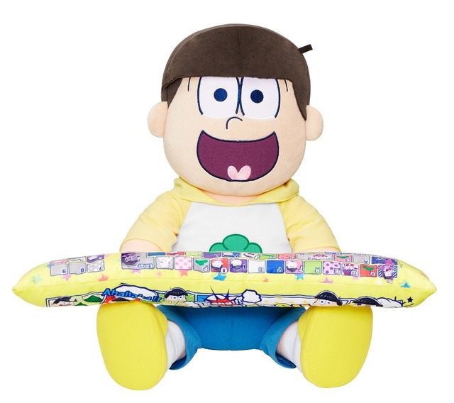 「おそ松さん　PCクッション　十四松」6,264円（税込／送料・手数料別途）(C)赤塚不二夫／おそ松さん製作委員会