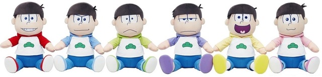 「おそ松さん　PCクッション」各6,264円（税込／送料・手数料別途）(C)赤塚不二夫／おそ松さん製作委員会